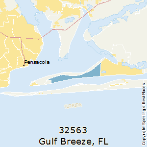 26 Gulf Breeze Florida Map - Maps Database Source